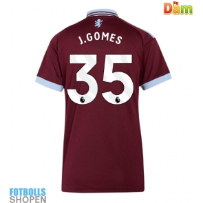 Billiga Aston Villa Joao Gomes #35 Hemmatröja Dam 2026-27 Kortärmad